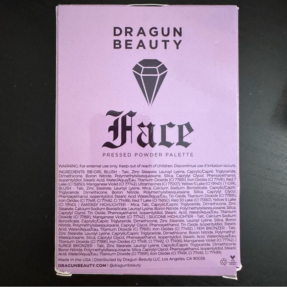 *Rare* Dragun Beauty Face Palette * BRAND NEW* - Picture 9 of 11